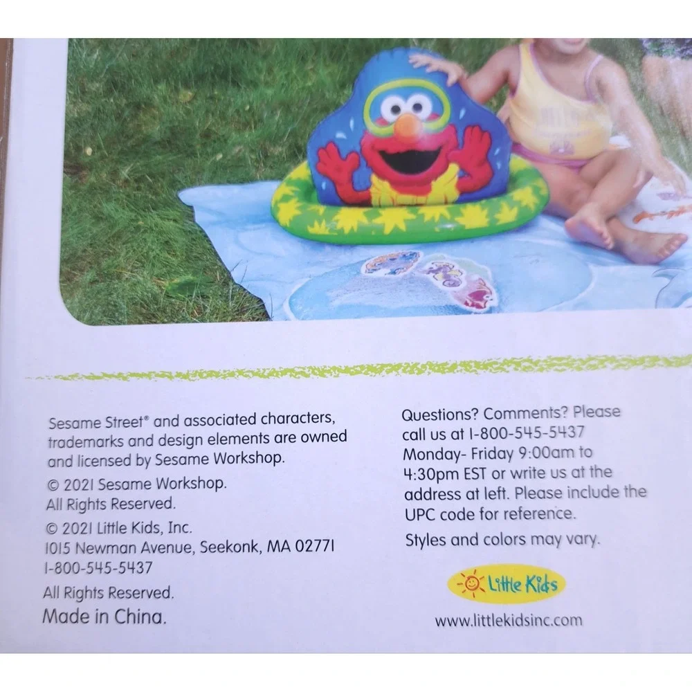 Little‎ Kids Sesame Street Elmo Splash & Play Water Mat 18+ Months